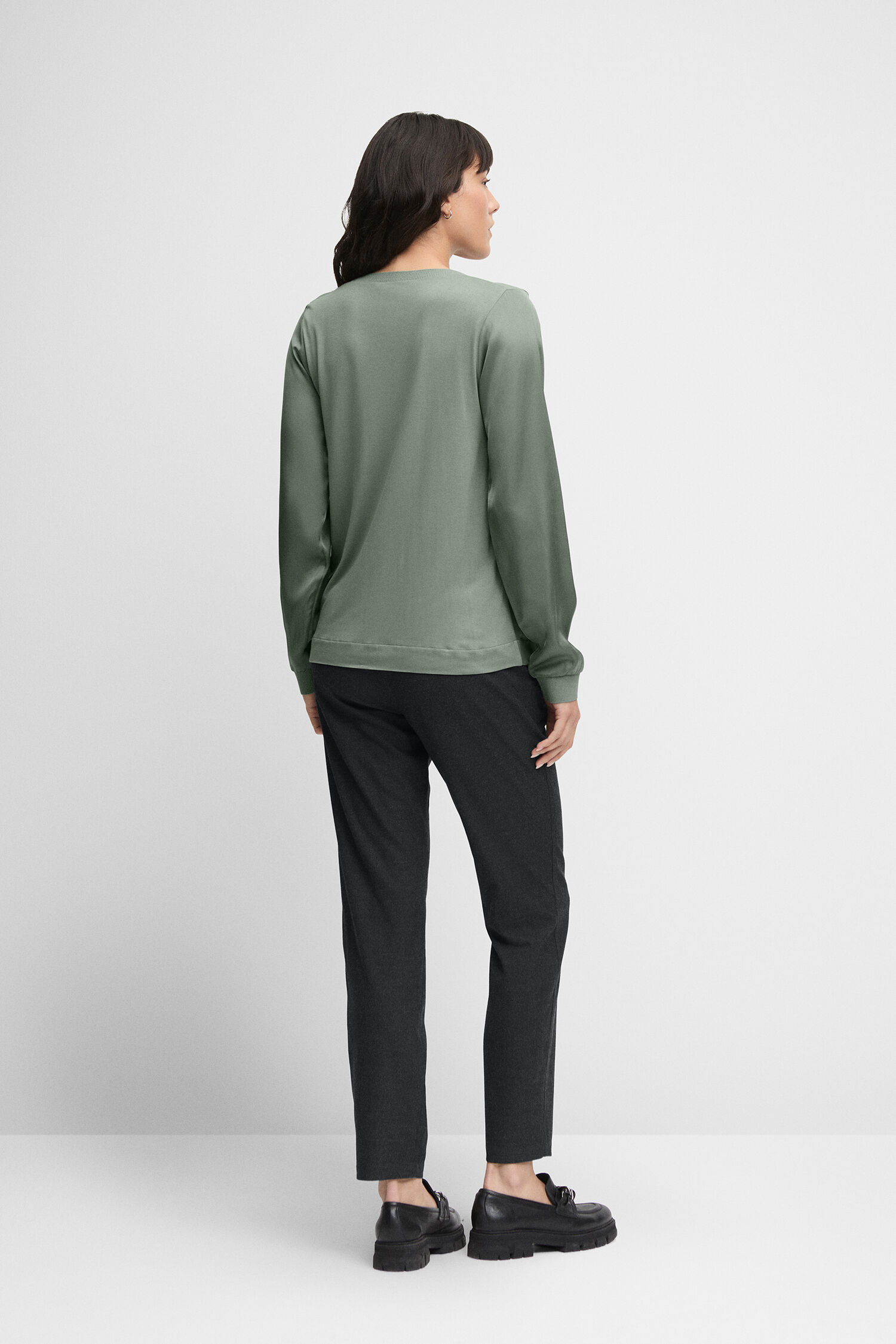 Langarm, Ärmel, Hosen, Person, Stehend