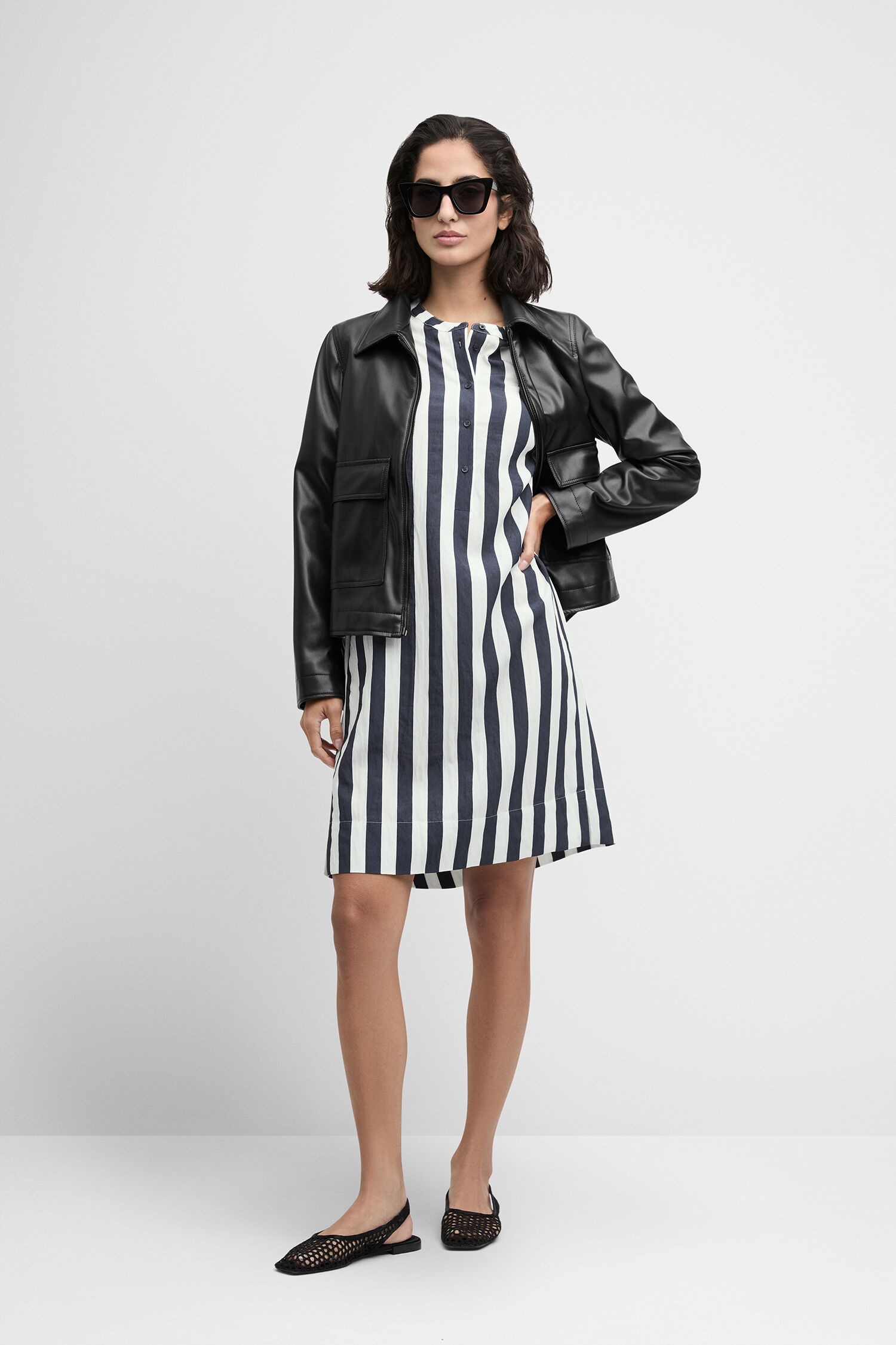 Kleid CIDANIELI Mantel, Jacke, Langarm, Person, Frau