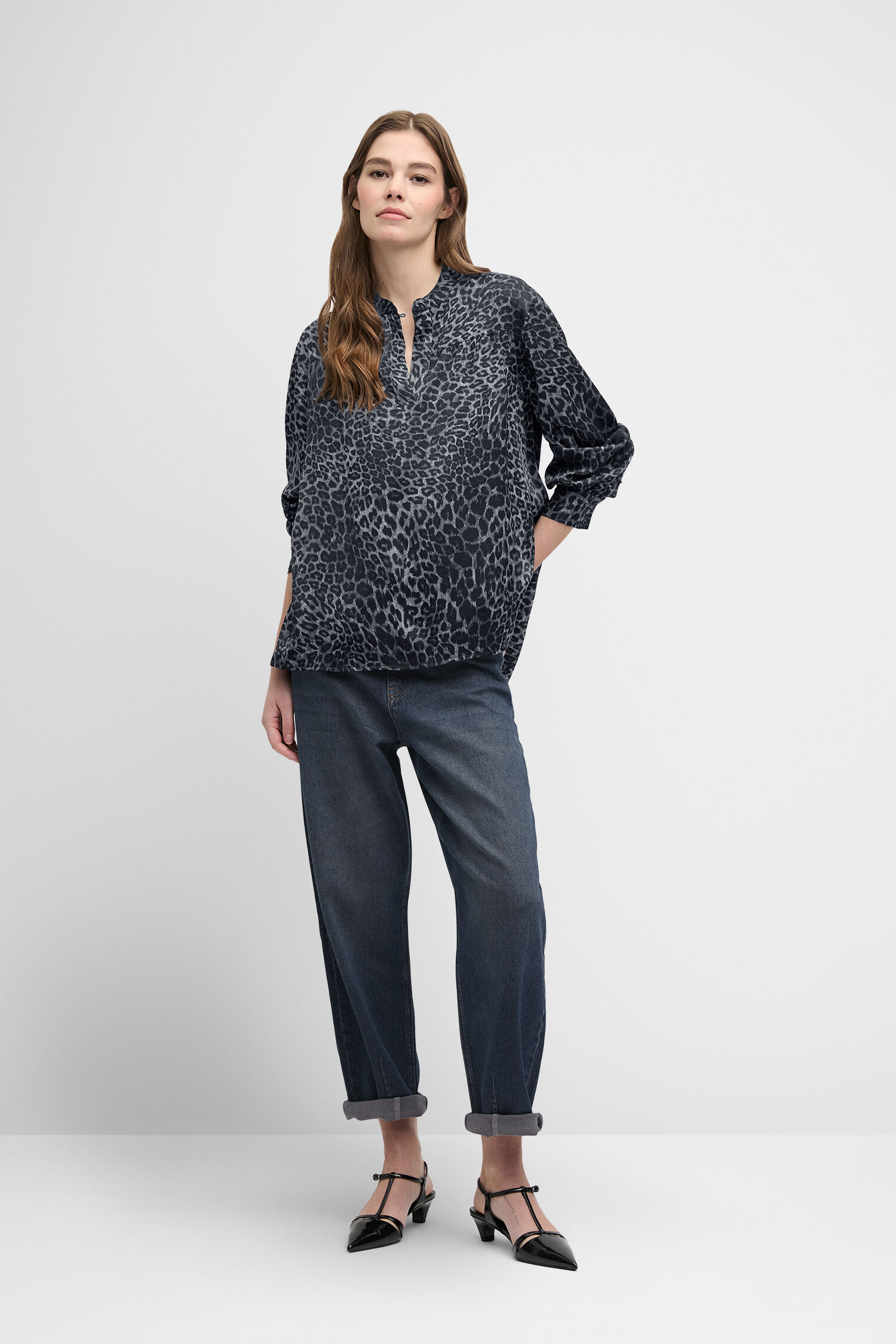 Bluse, Langarm, Erwachsener, Person, Frau