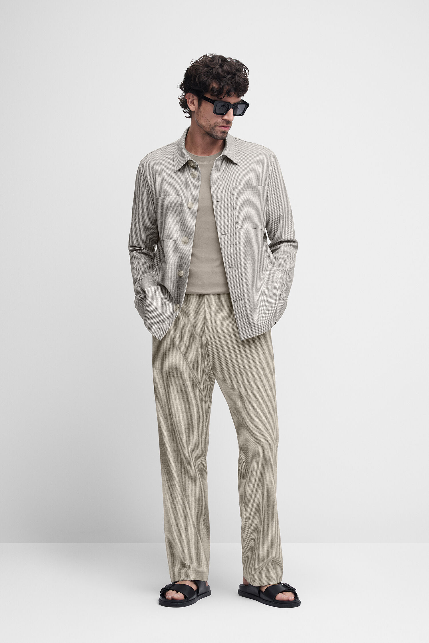 Formelle Kleidung, Anzug, Leinen, Mantel, Person