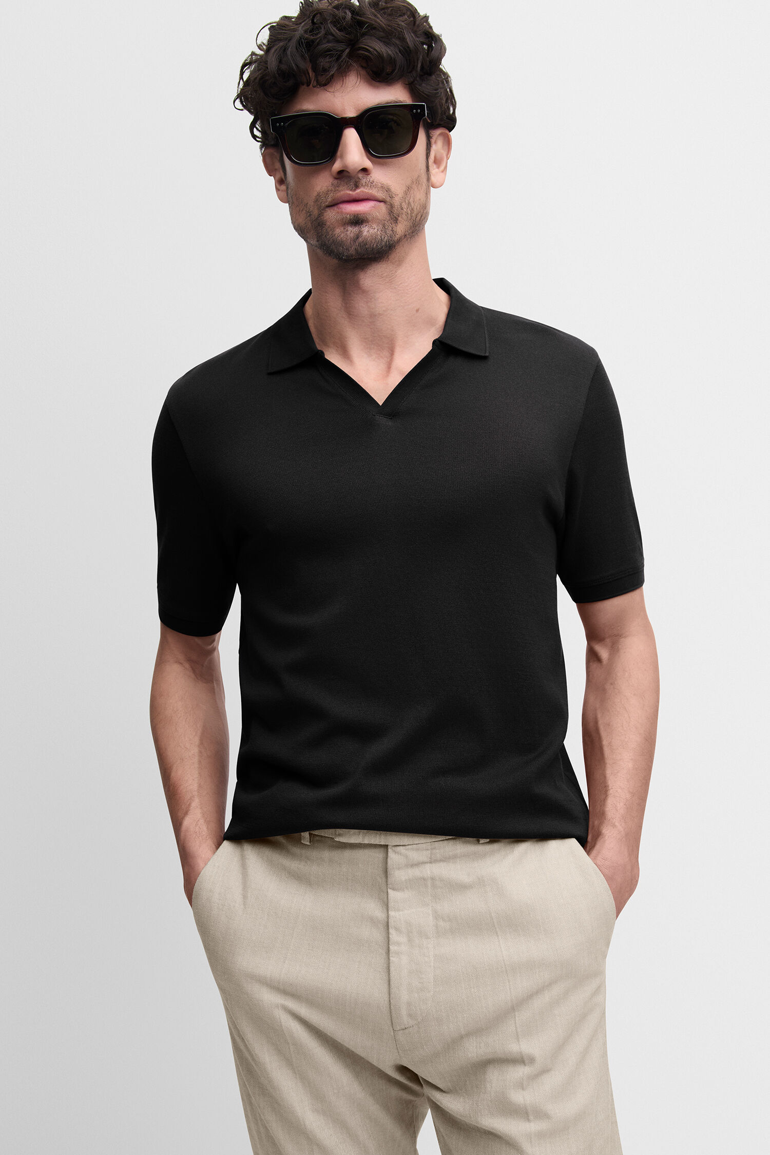 Sonnenbrille, Hemd, T-shirt, Mann, Person