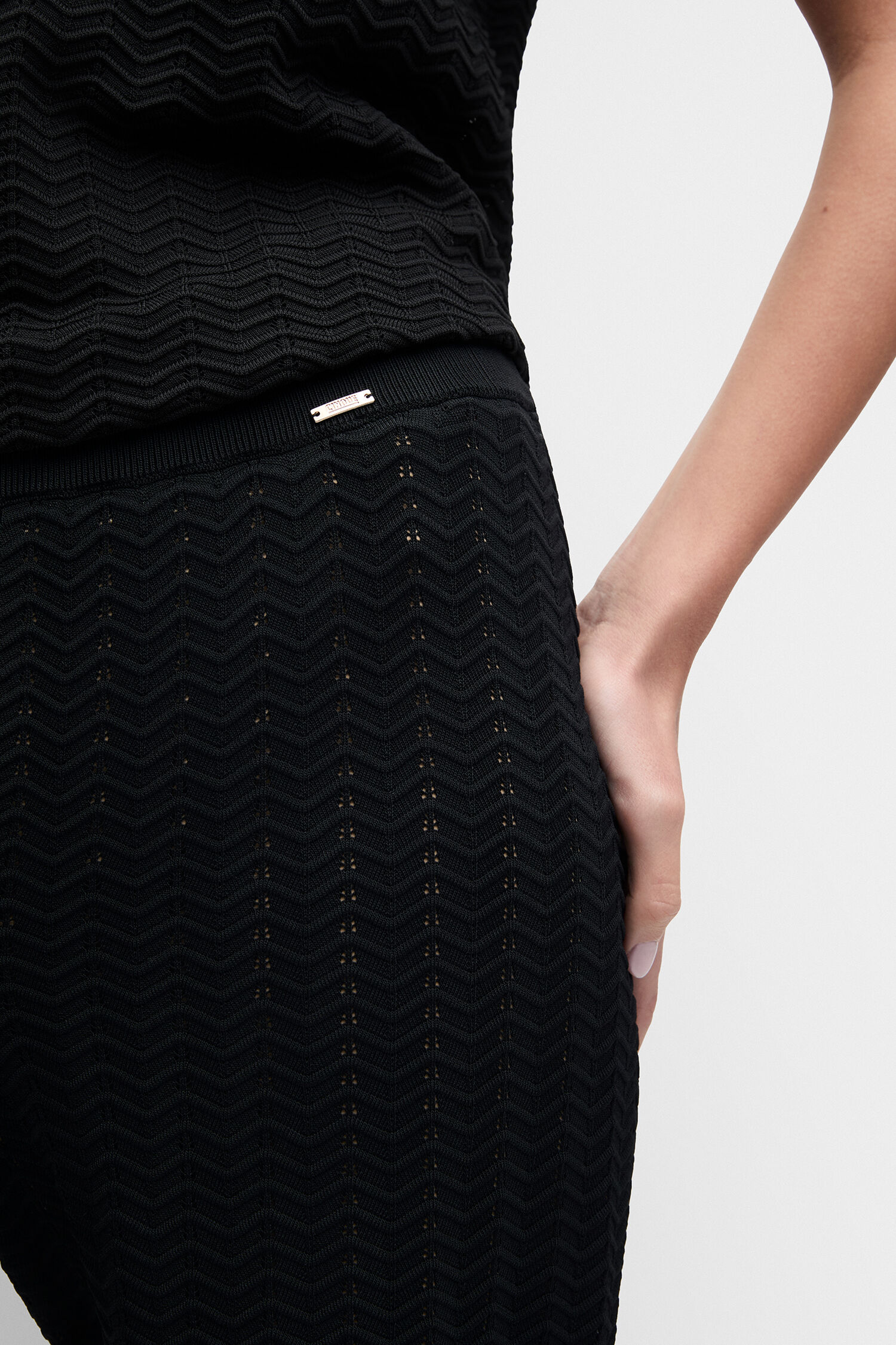 Kleid, Kostüm, Kunststoff, Strukturmuster, Zickzack