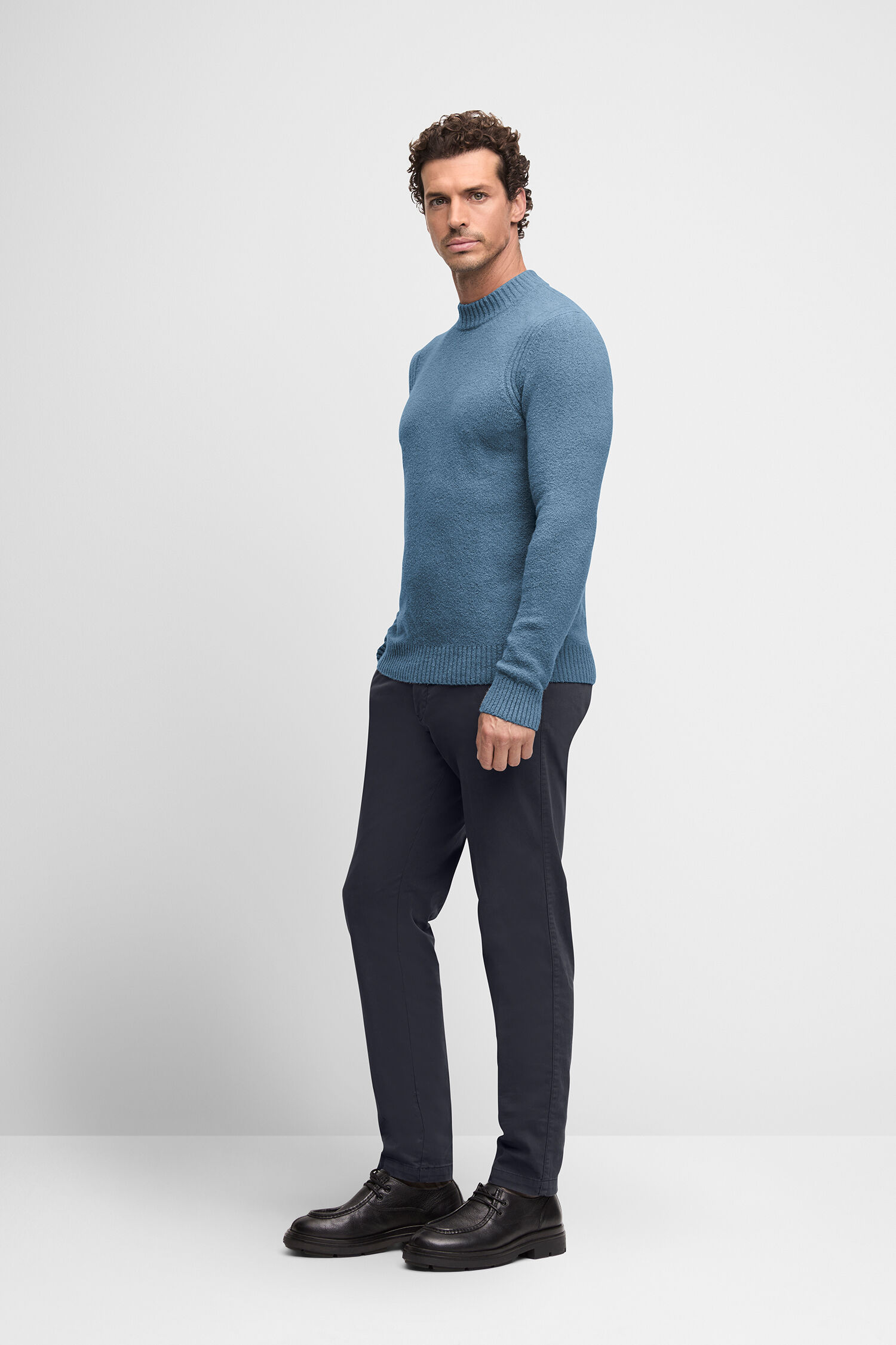 Langarm, Pullover, Hosen, Mann, Person