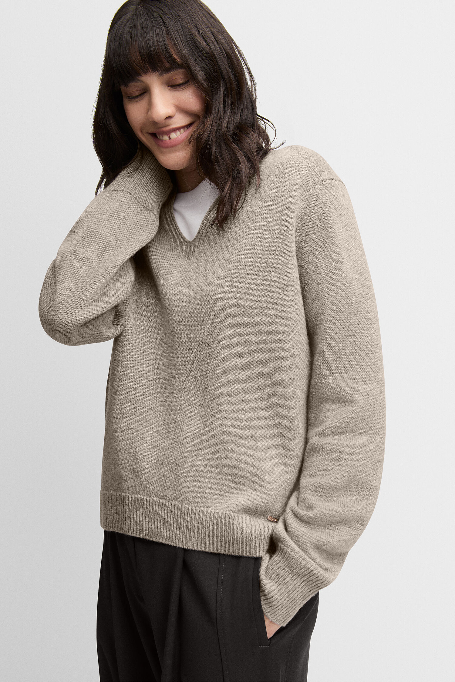 Bekleidung, Strickwaren, Pullover, Sweatshirt, Kapuzenpulli