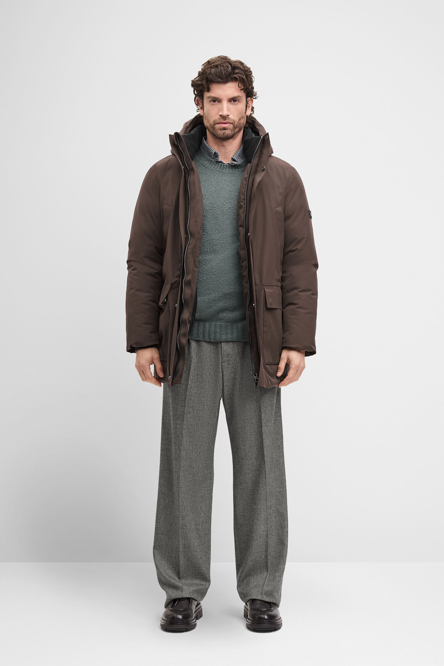 Mantel, Jacke, Erwachsener, Mann, Person