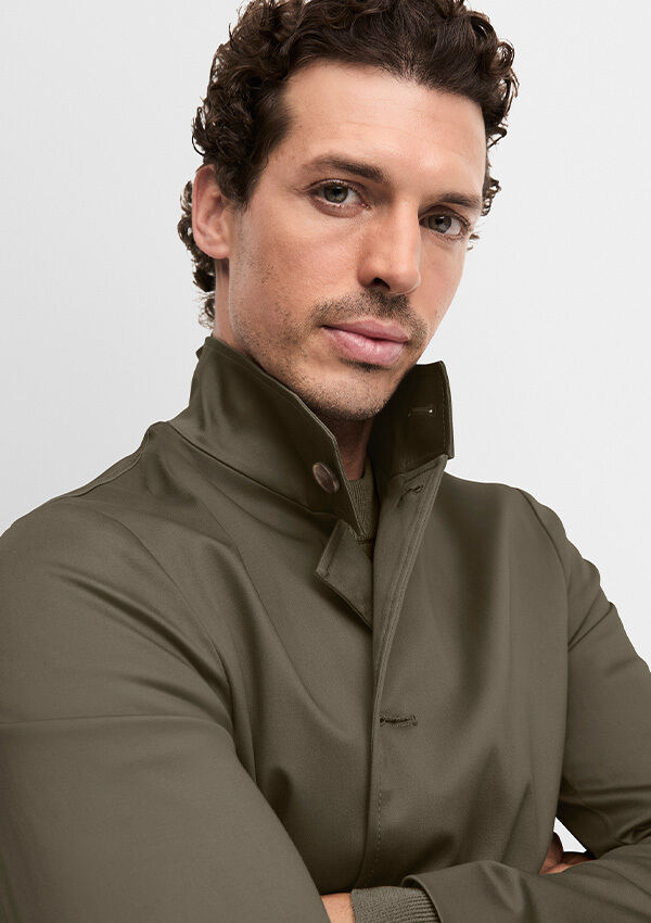 Mantel, Hemd, Erwachsener, Mann, Person