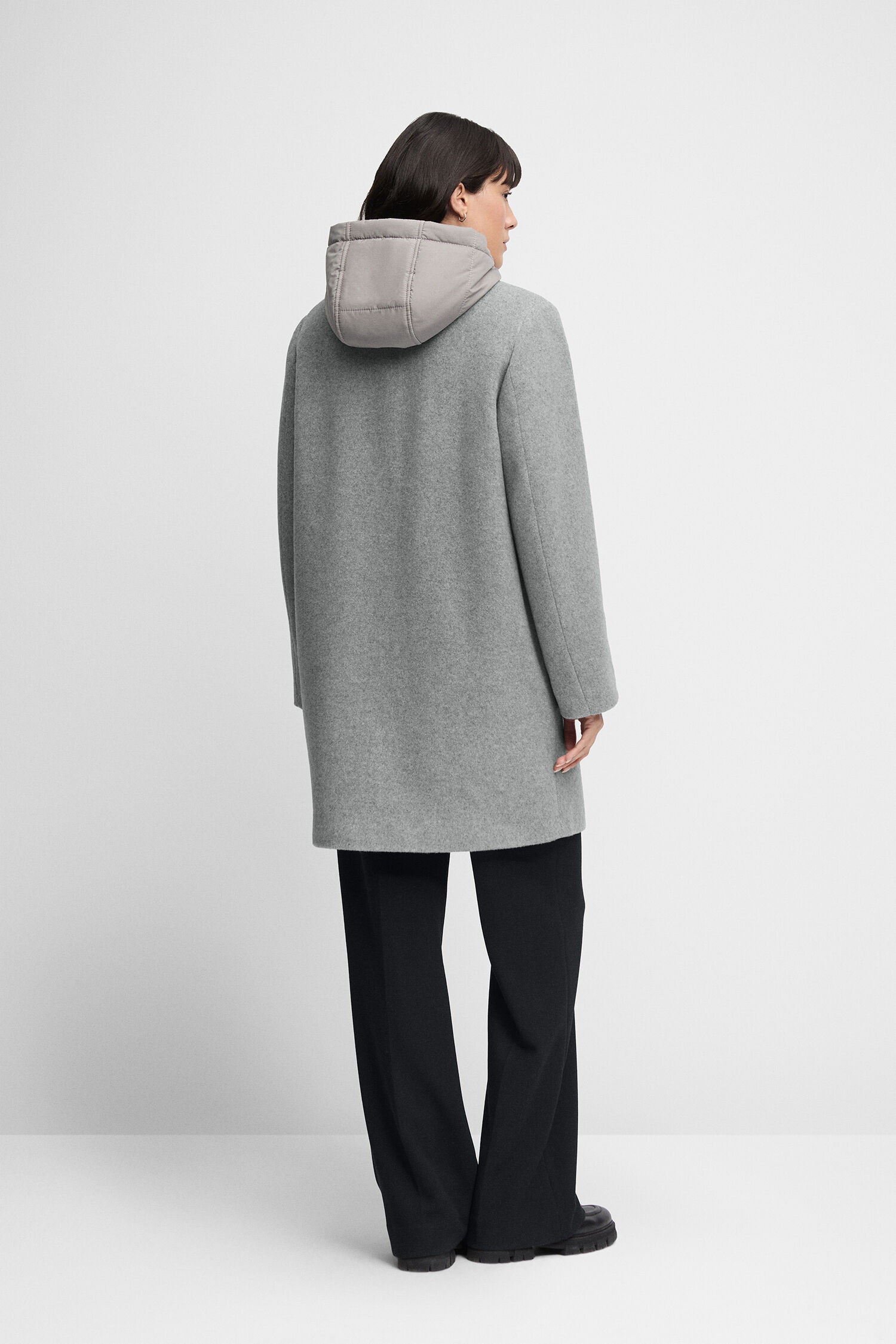Bekleidung, Mantel, Fleece, Pullover, Person