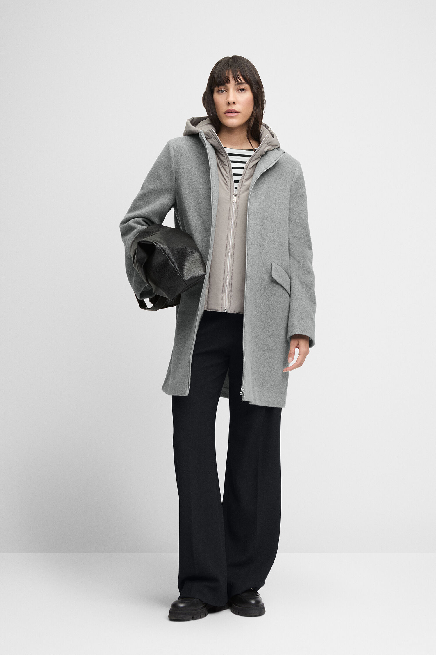 Mantel, Jacke, Erwachsener, Person, Frau
