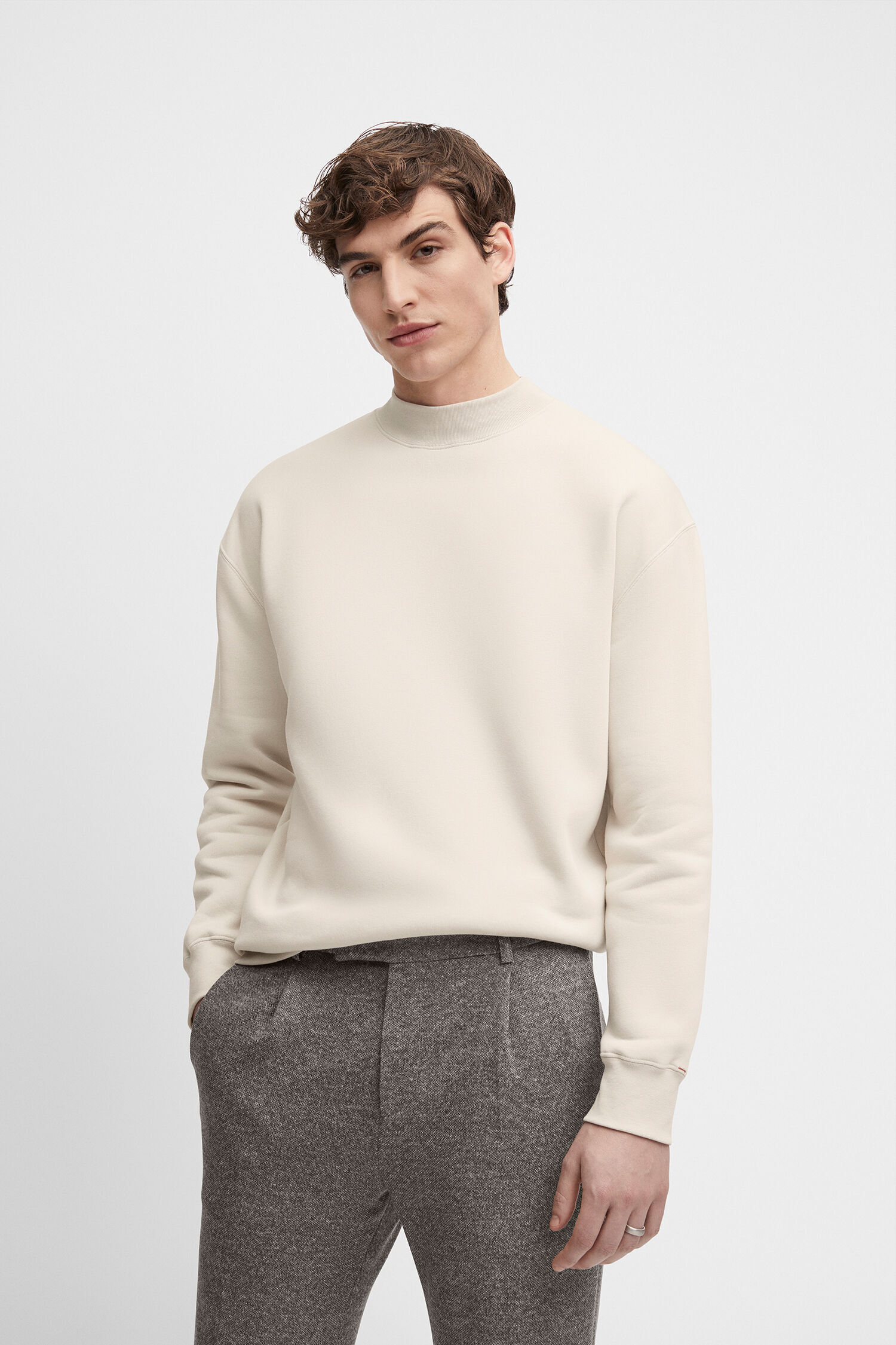 CINQUE Sweatshirt CISWIFO CI-7010-5915-10-243-S 201 - beige