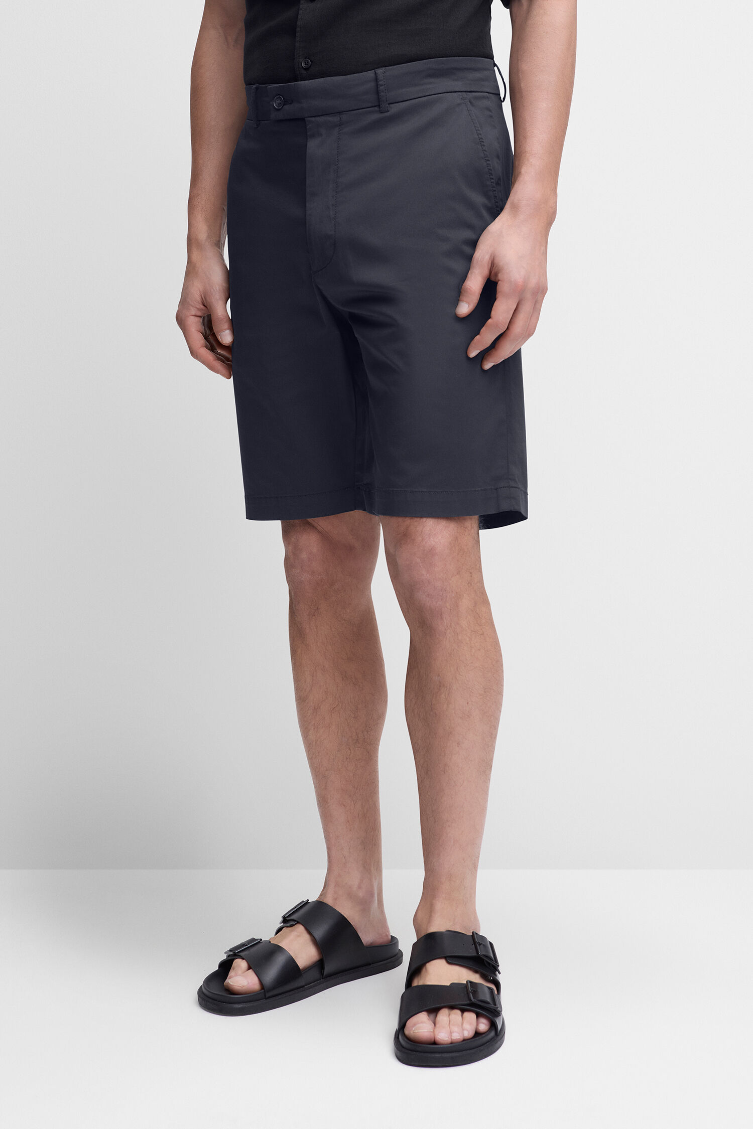 Hemd, Kurze Hosen, Sandale, Mann, Person