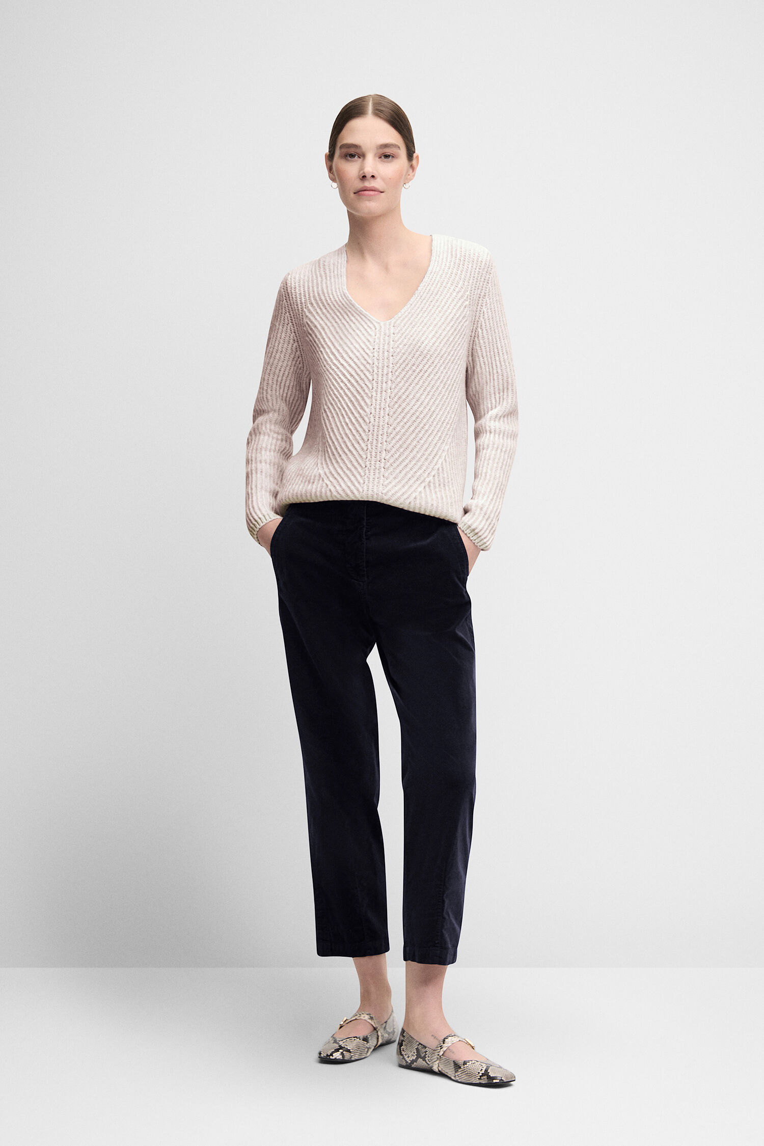 Hosen, Pullover, Langarm, Bluse, Person