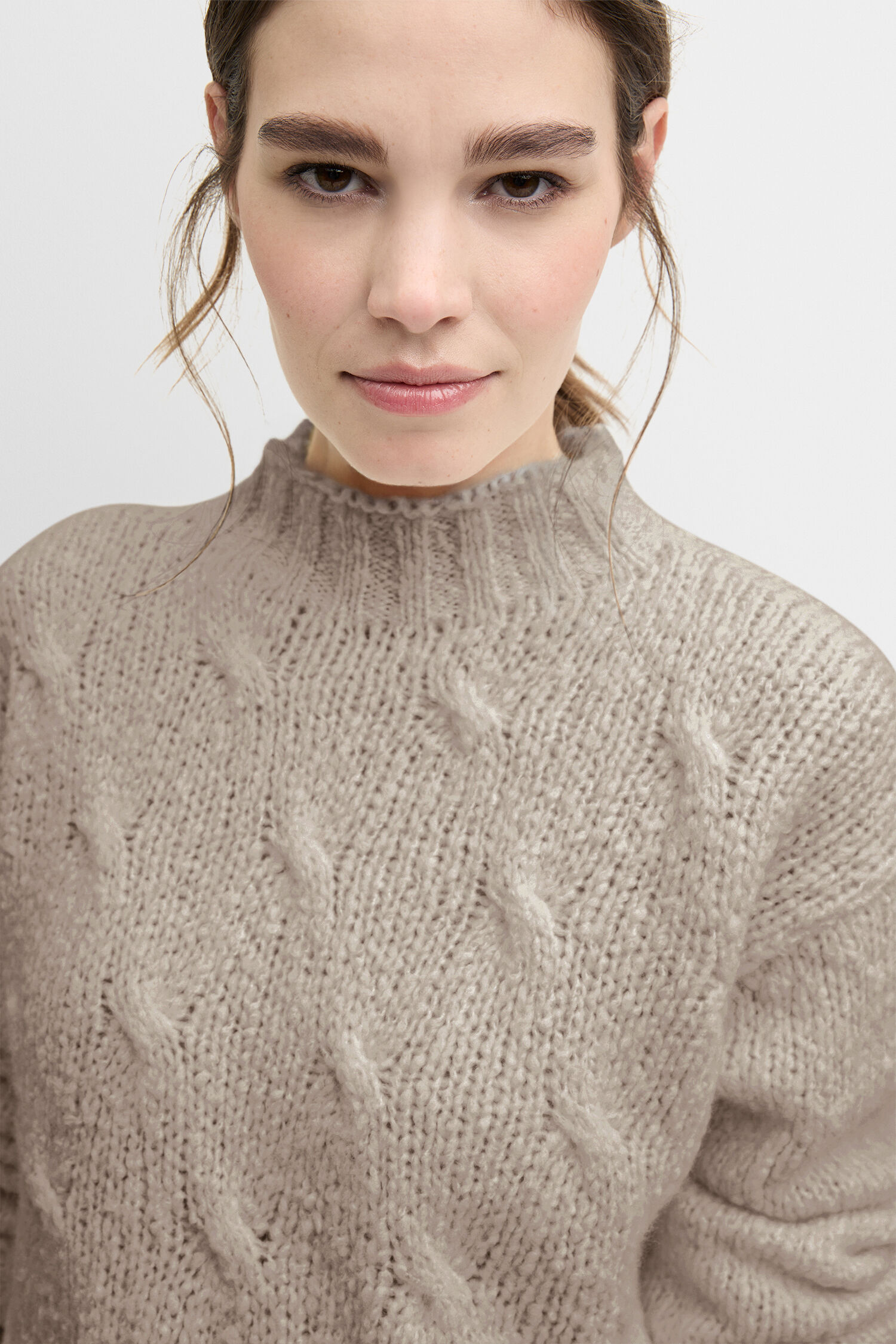 Bekleidung, Strickwaren, Pullover, Gesicht, Person