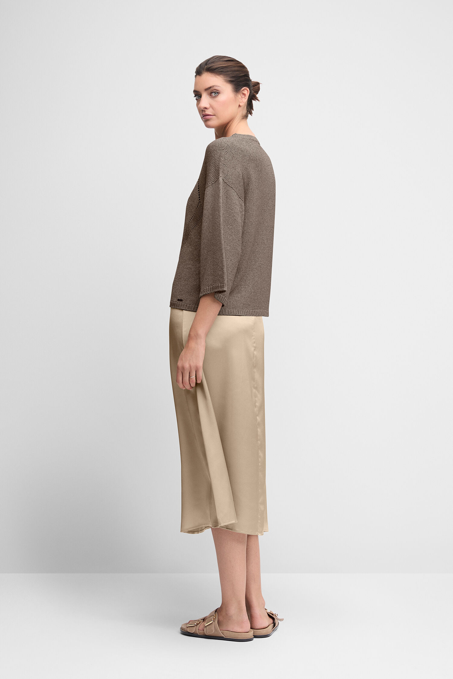 Rock, Leinen, Person, Langarm, Pullover