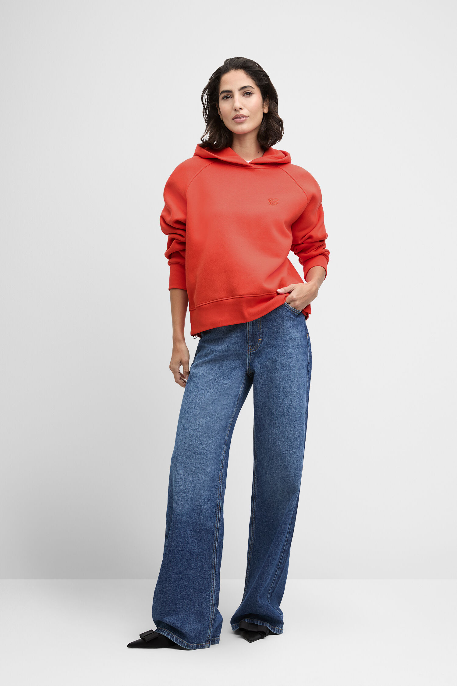 Hosen, Pullover, Sweatshirt, Jeanshose, Langarm