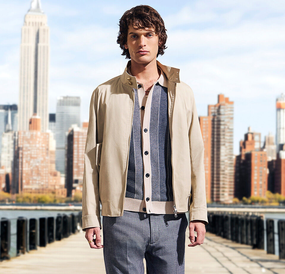 Mantel, Jacke, Blazer, Stadt, Jeans