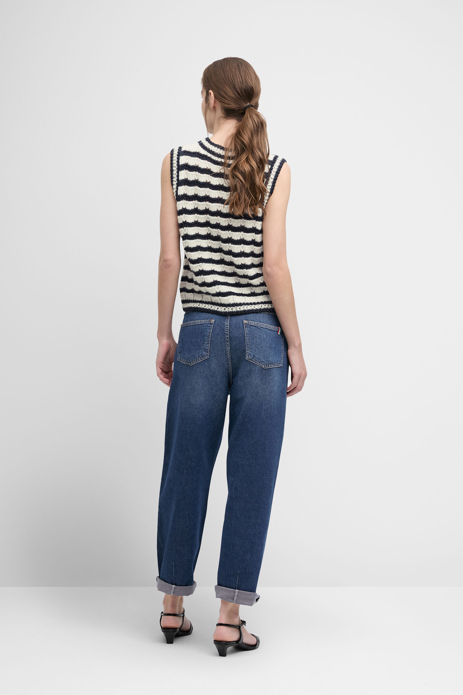 Bekleidung, Hosen, Jeans, Weste, Person