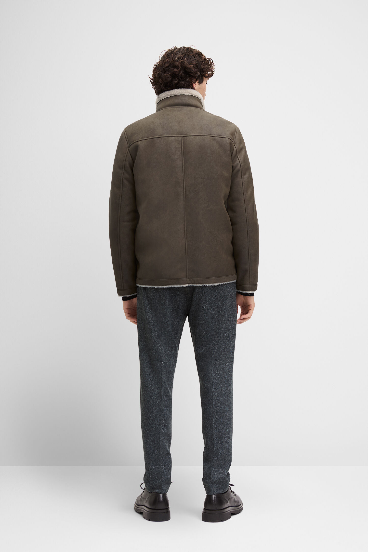 Mantel, Hosen, Jacke, Mann, Person