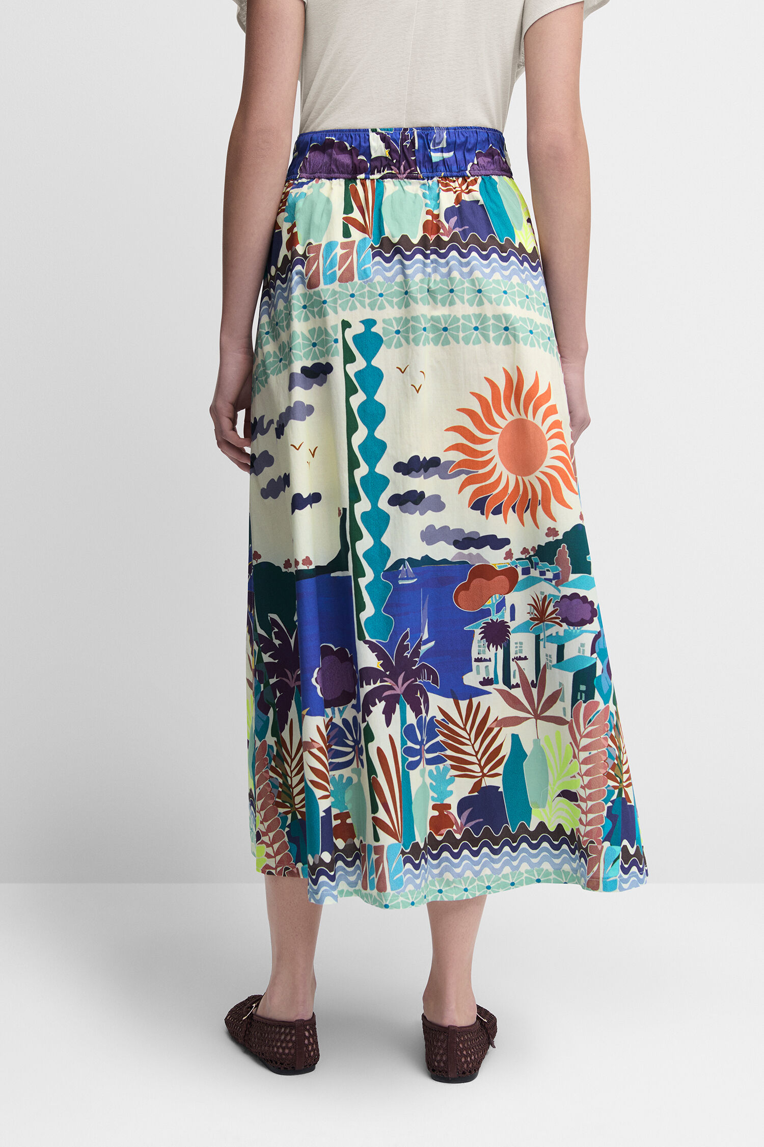 Rock, Strandmode, Erwachsene, Person, Frau