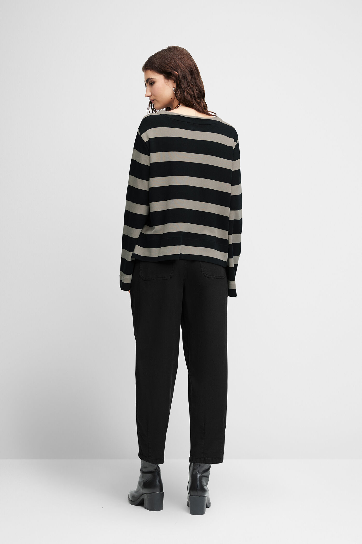 Langarm, Hosen, Pullover, Person, Frau