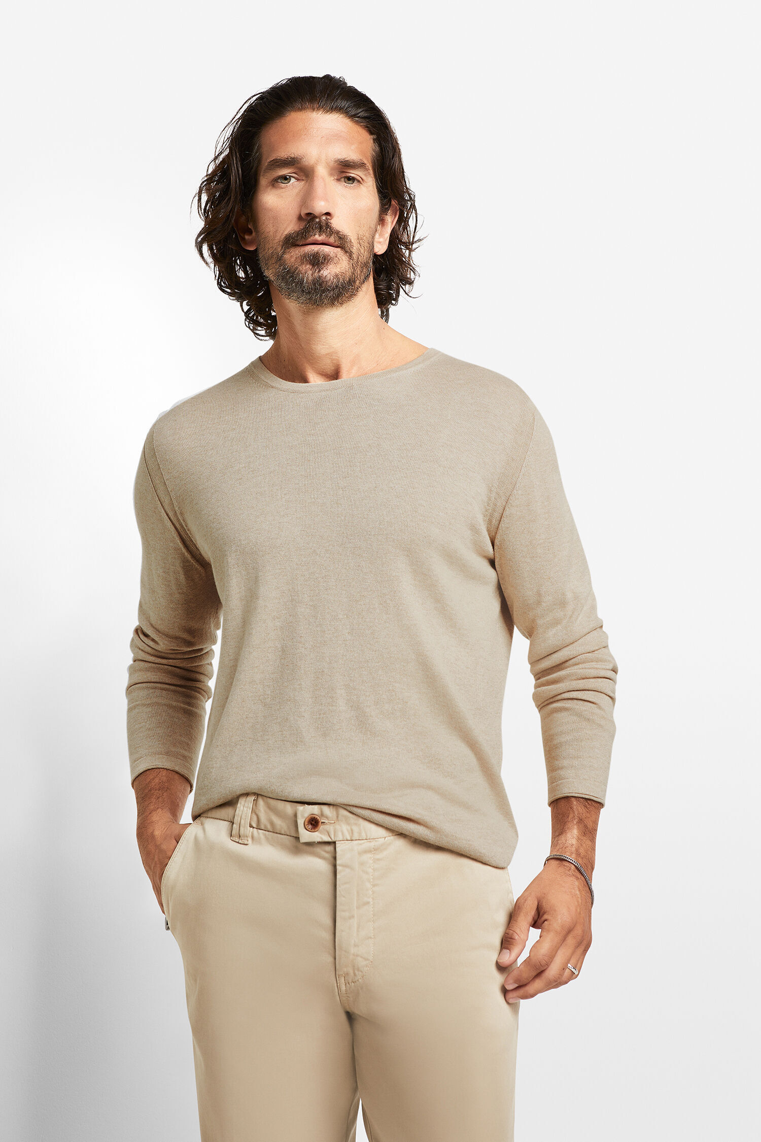 CINQUE Pullover CIWALLIE CI-6001-4522-22-241-S 20 - beige