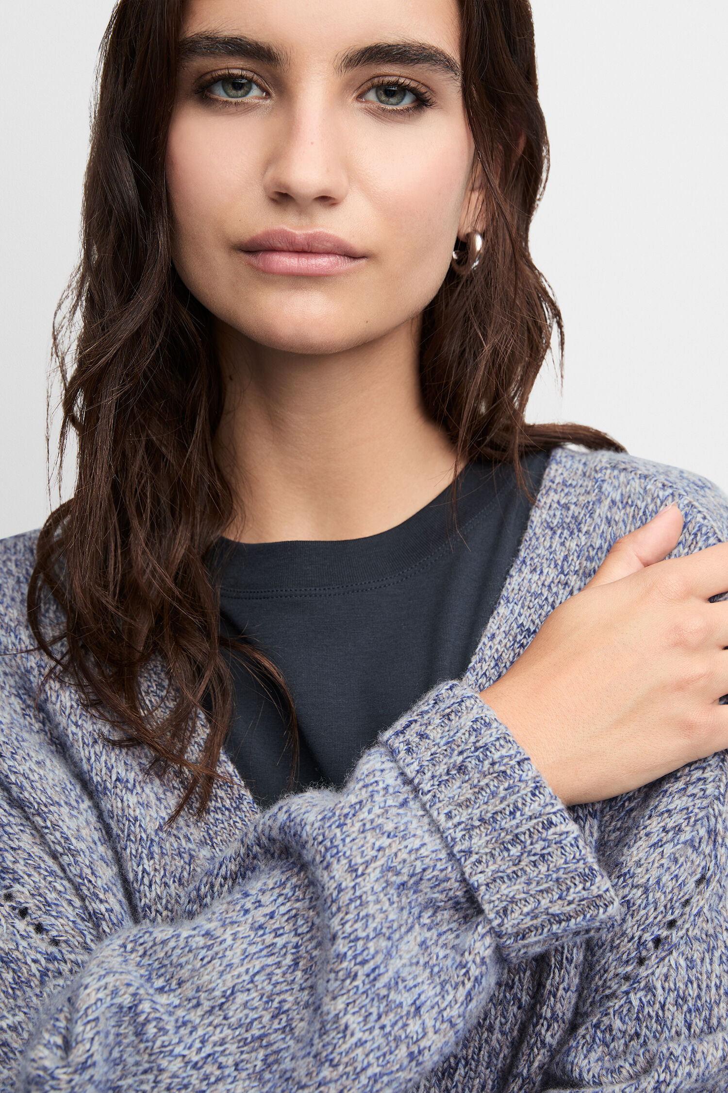 Strickwaren, Pullover, Person, Langarm, Gesicht