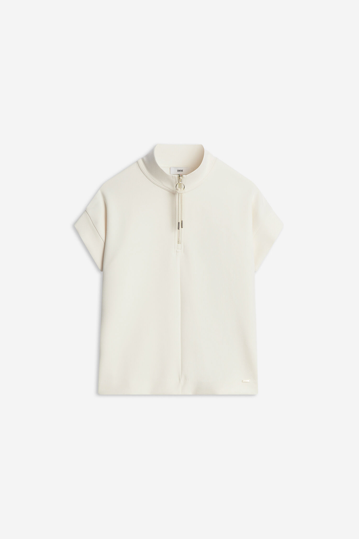 Pullover, Halbhoch, Kragenverschluss, Unifarben, Mittelalter?