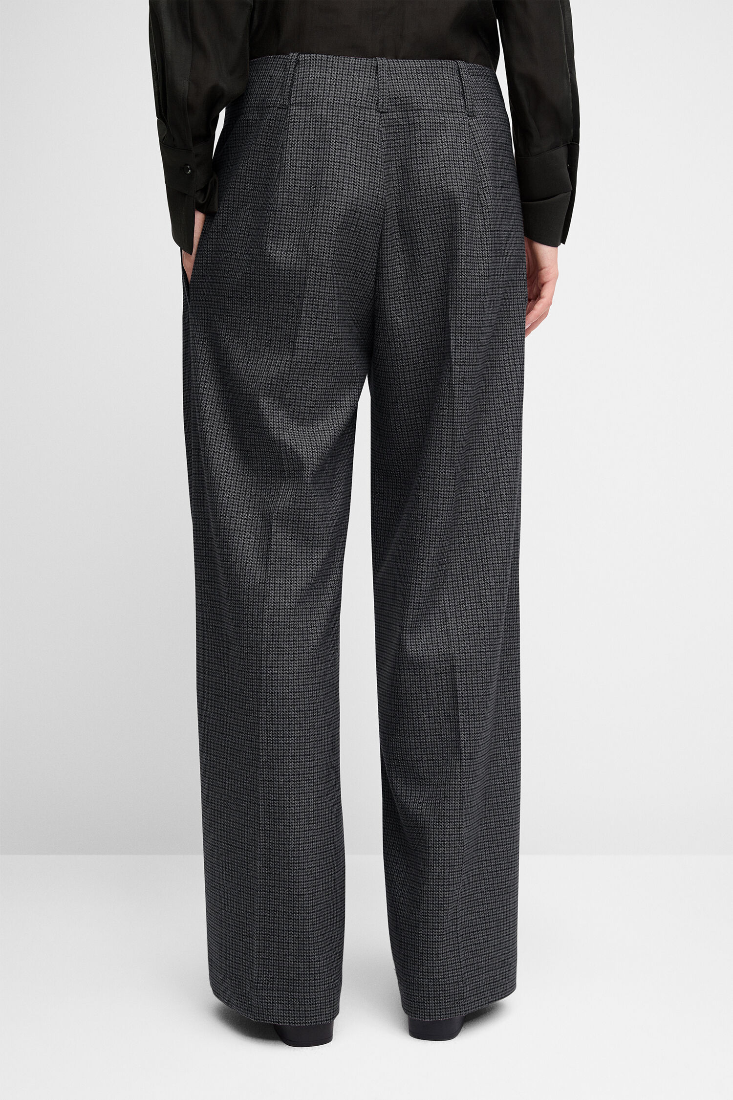 Hose, Herrenhose, Glanzlos, Glänzendes Muster, Palazzo-Hose