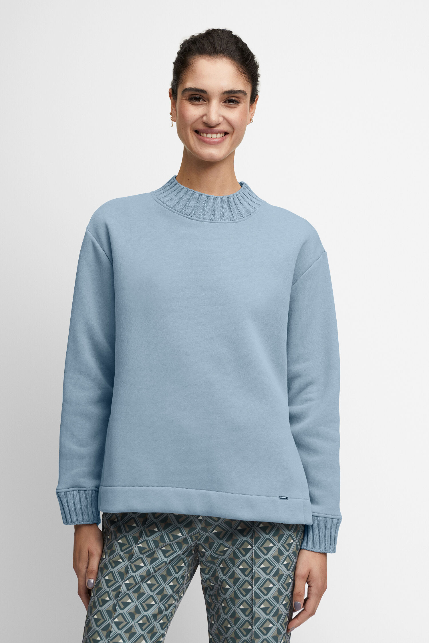 CINQUE Sweatshirt CISONNIA CI-5223-5412-63-243-XS 201 - taubenblau