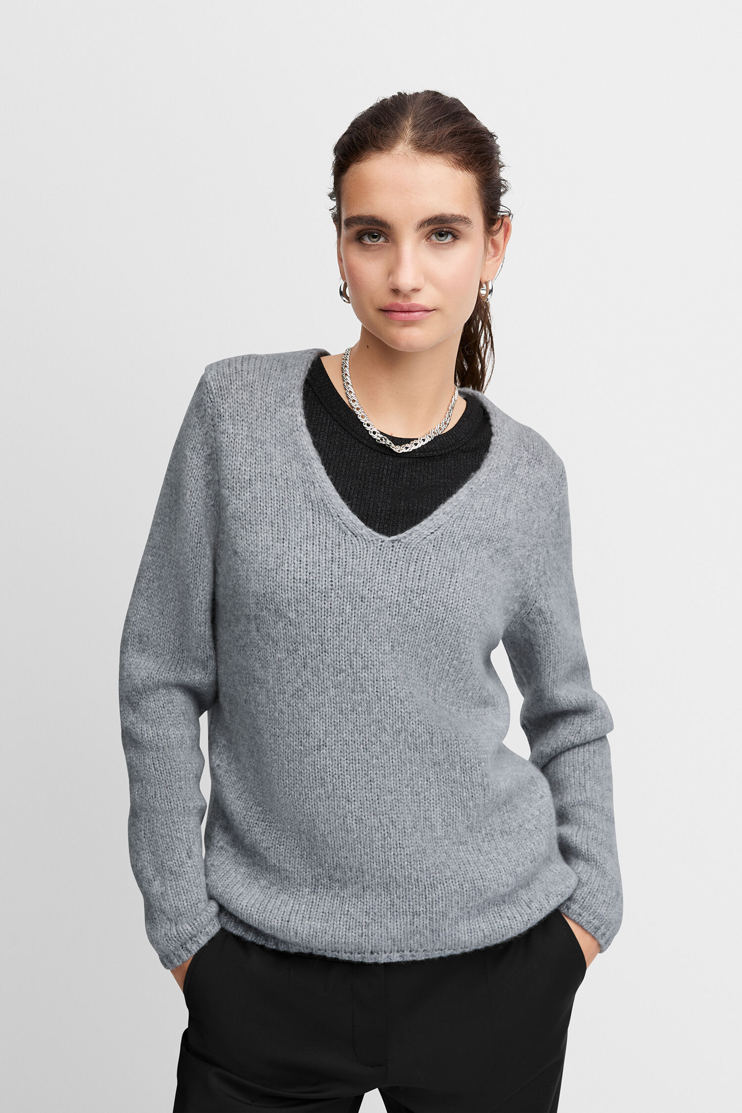 Bekleidung, Strickwaren, Pullover, Sweatshirt