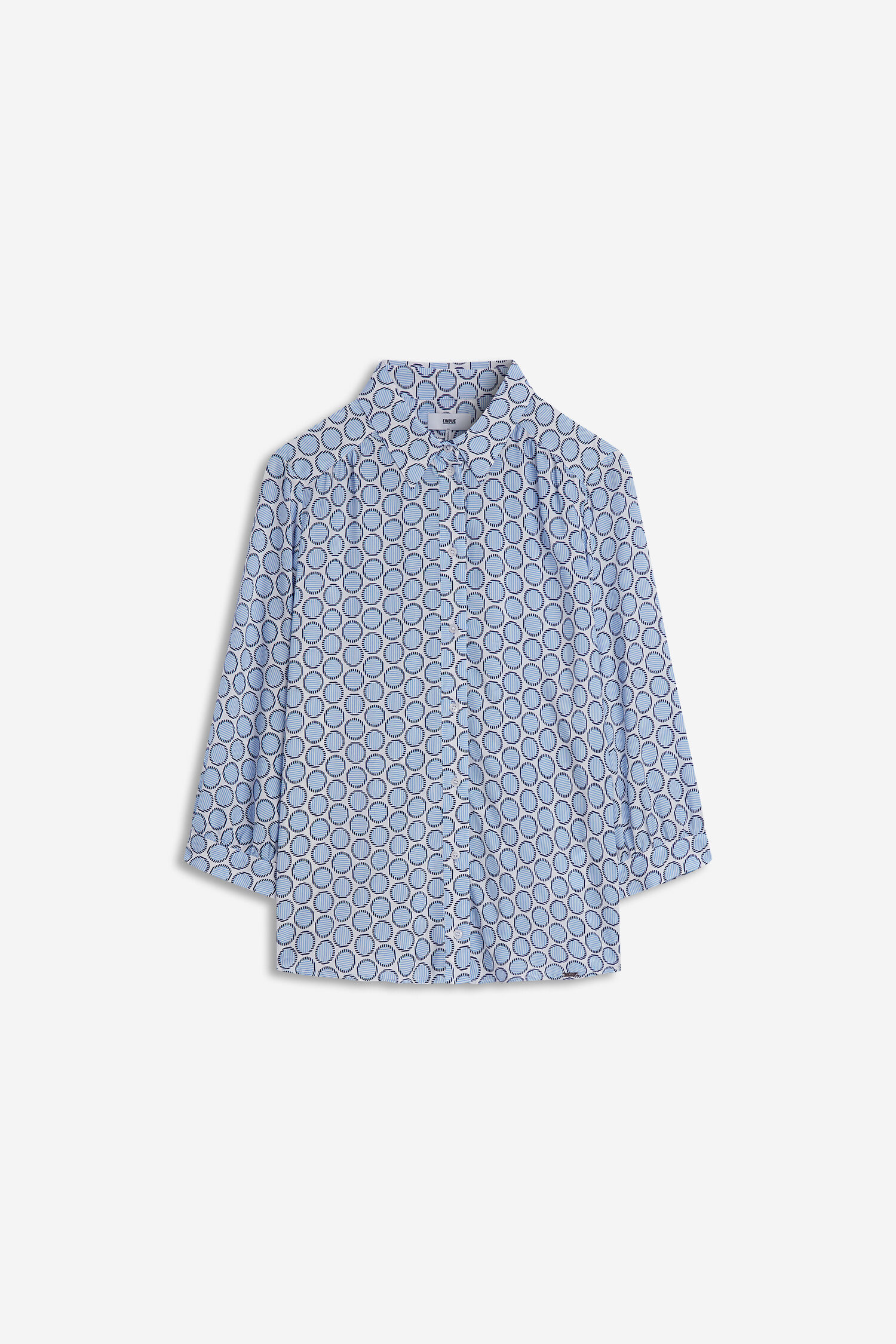 Bluse CITILL Bluse, Hemd, Muster, Ärmel, Langer Ärmel