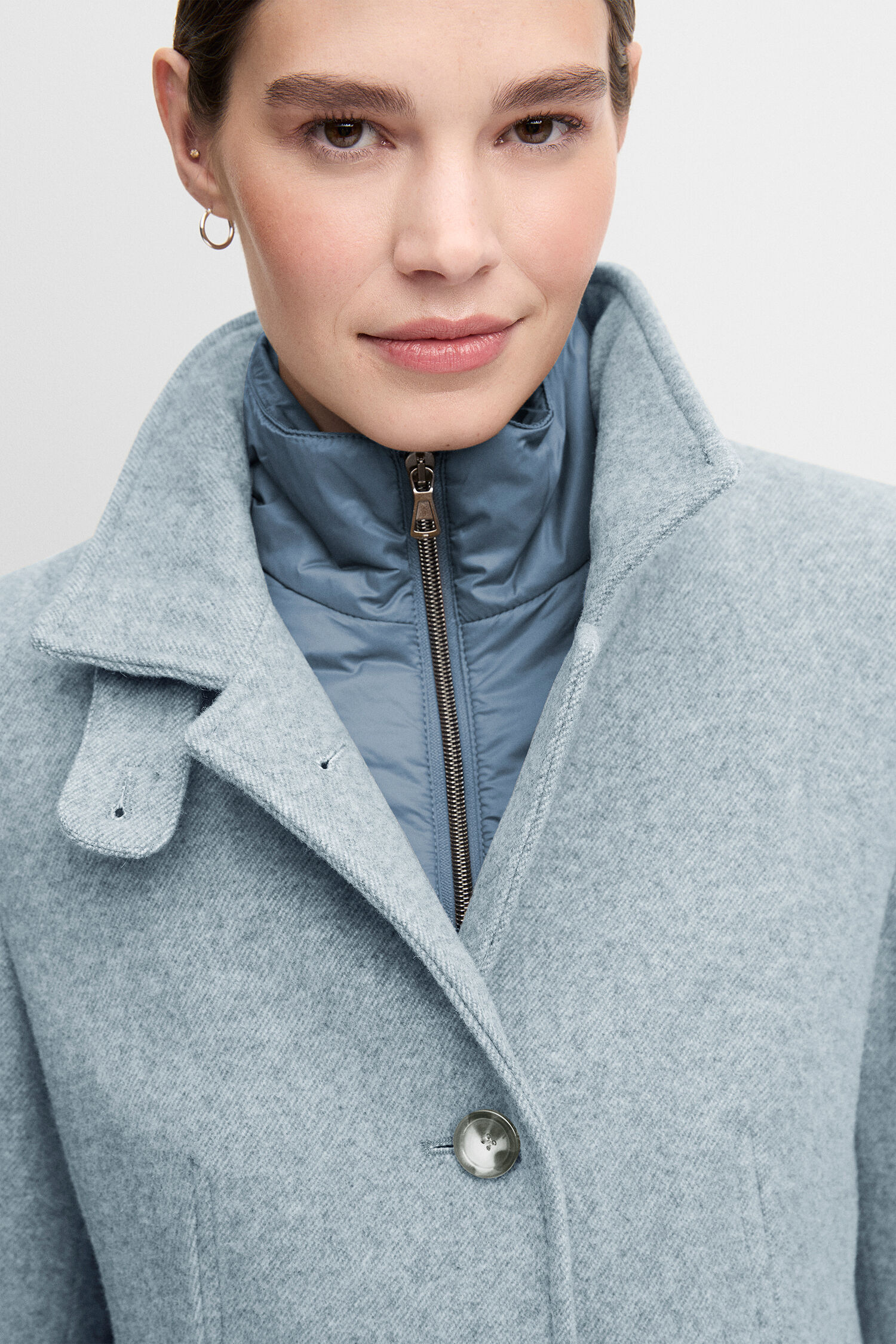 Bekleidung, Mantel, Jacke, Fleece, Gesicht