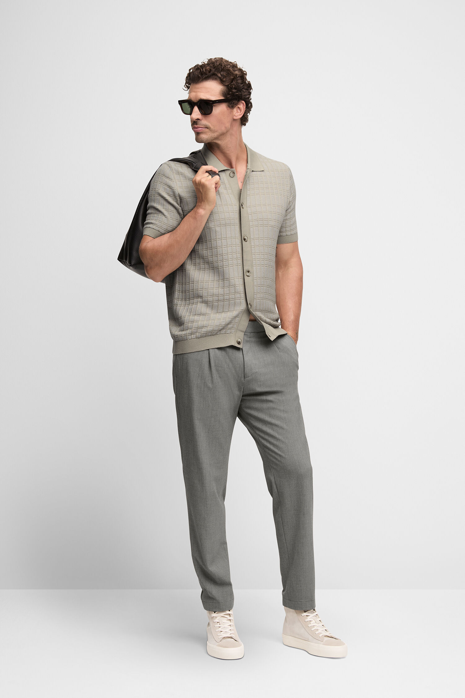 Strickjacke CIYARO Formelle Kleidung, Anzug, Hosen, Hemd, Person