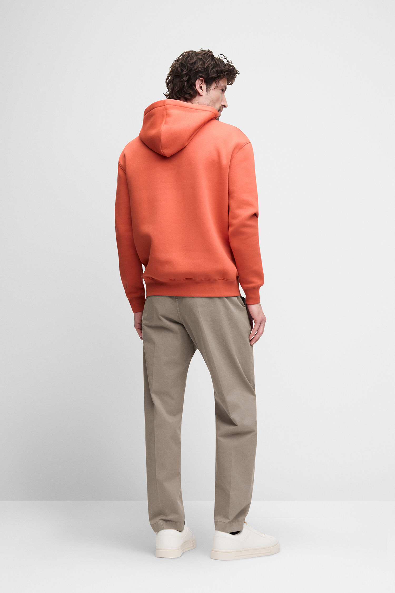 hoodie, orange, Pullover, hooded, pants