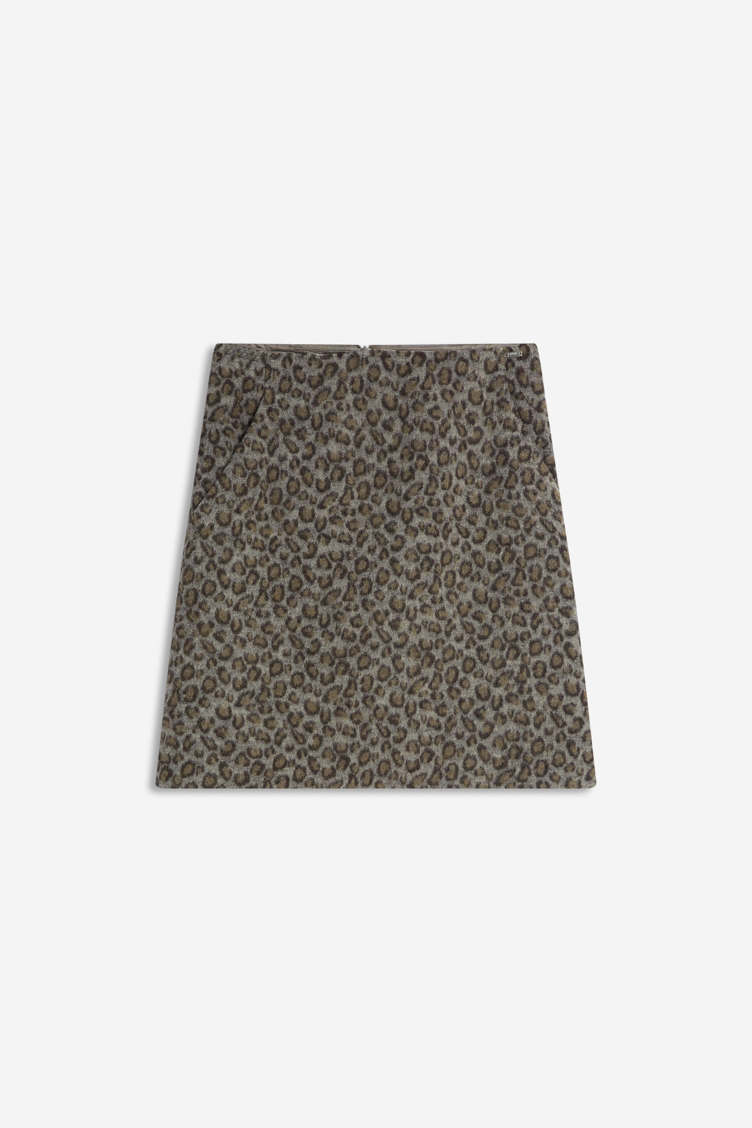 Leopard, Leopardenmuster, Rock, Midirock, Kleidungsstück