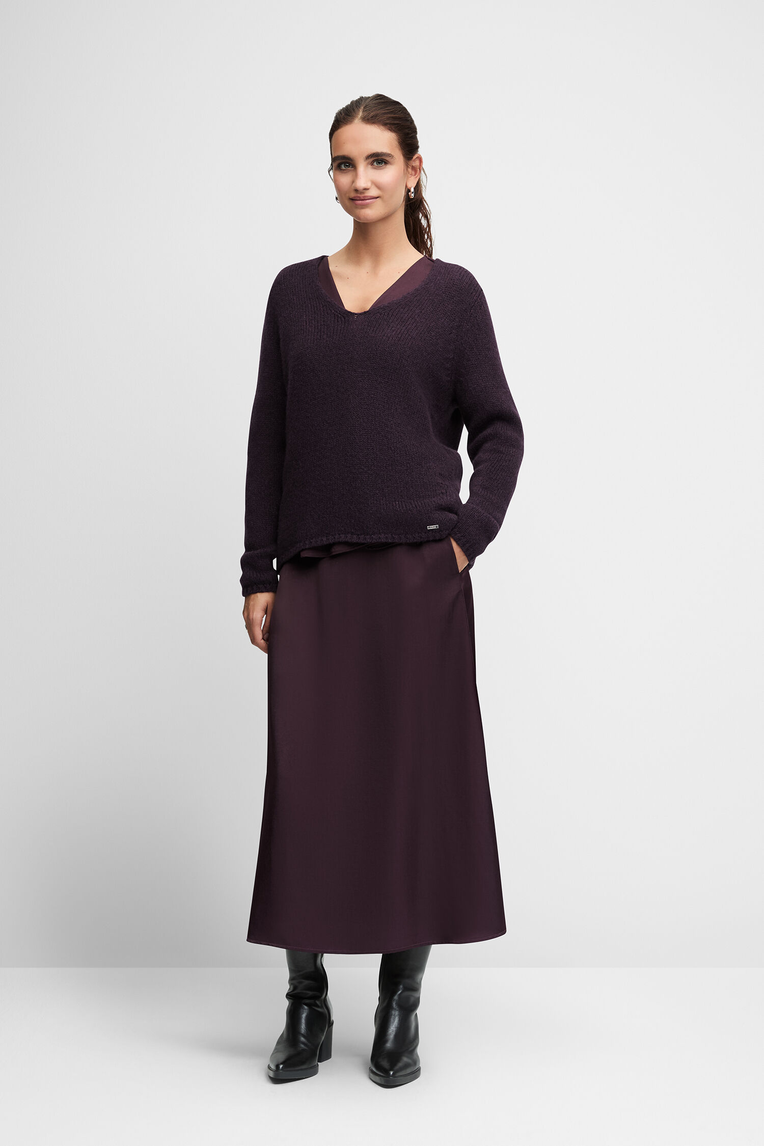 Langarm, Ärmel, Rock, Kleid, Pullover