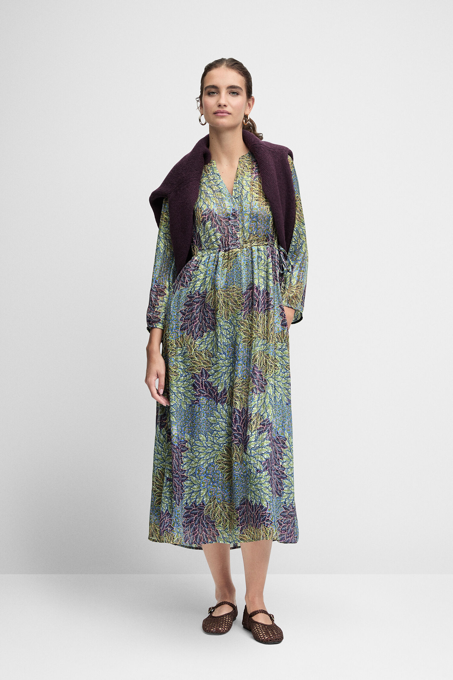 Kleid, Modisch, Mantel, Person, Frau