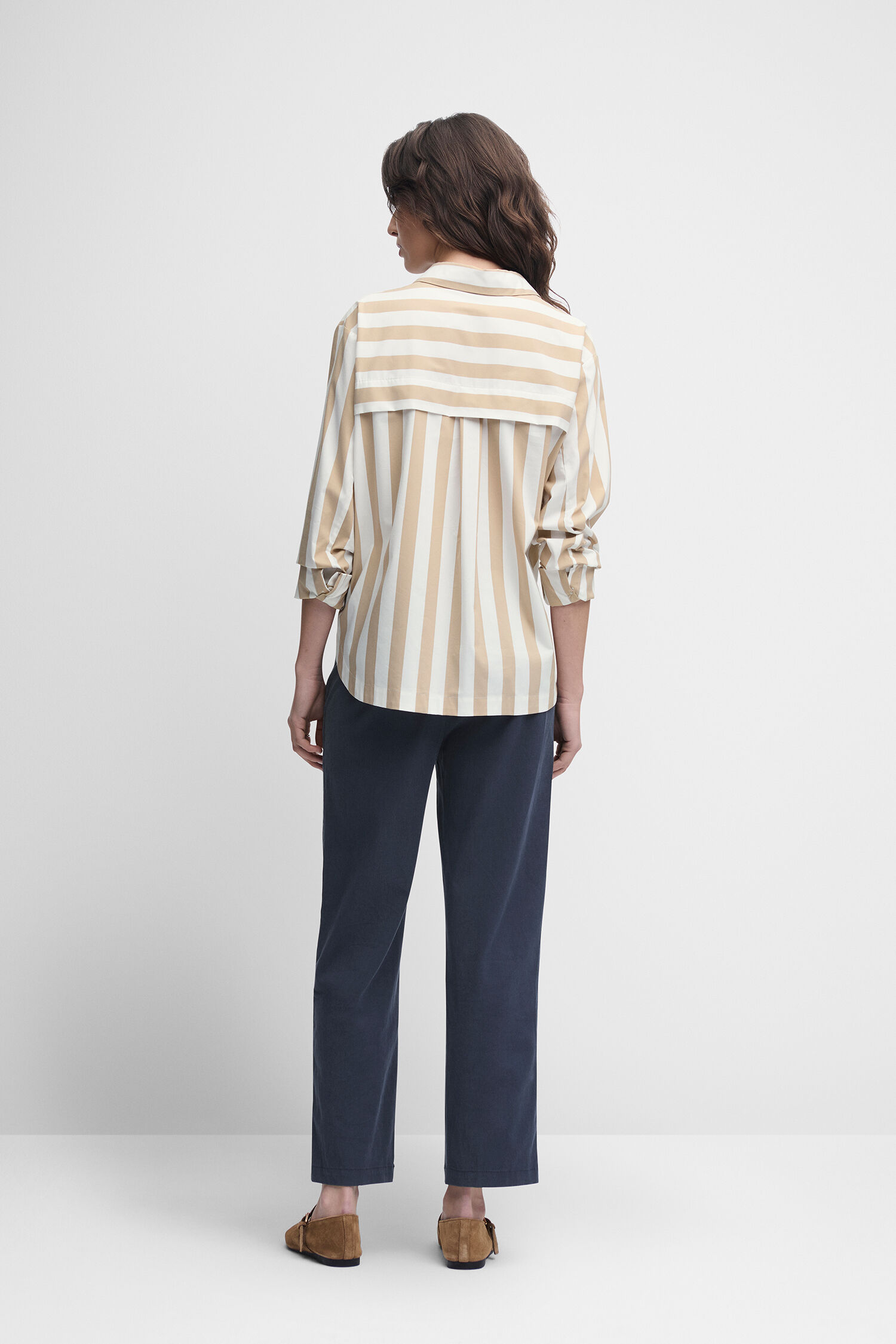 Bluse, Hosen, Mantel, Langarm, Person