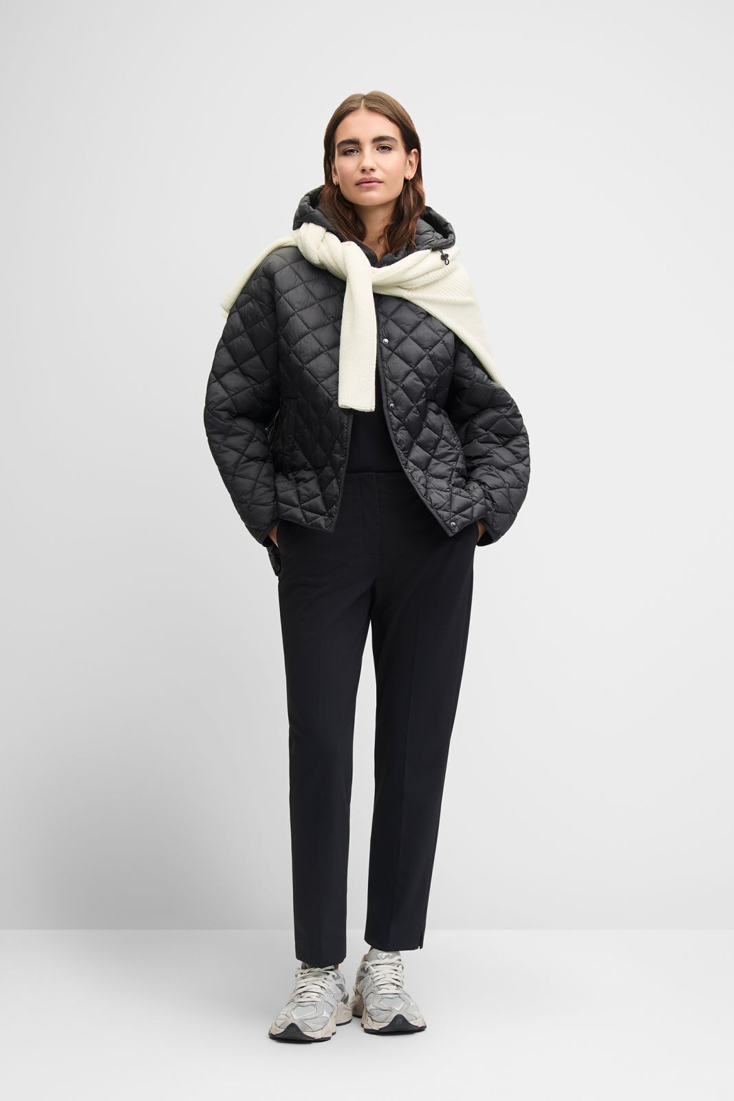 Mantel, Jacke, Person, Hosen, Langarm