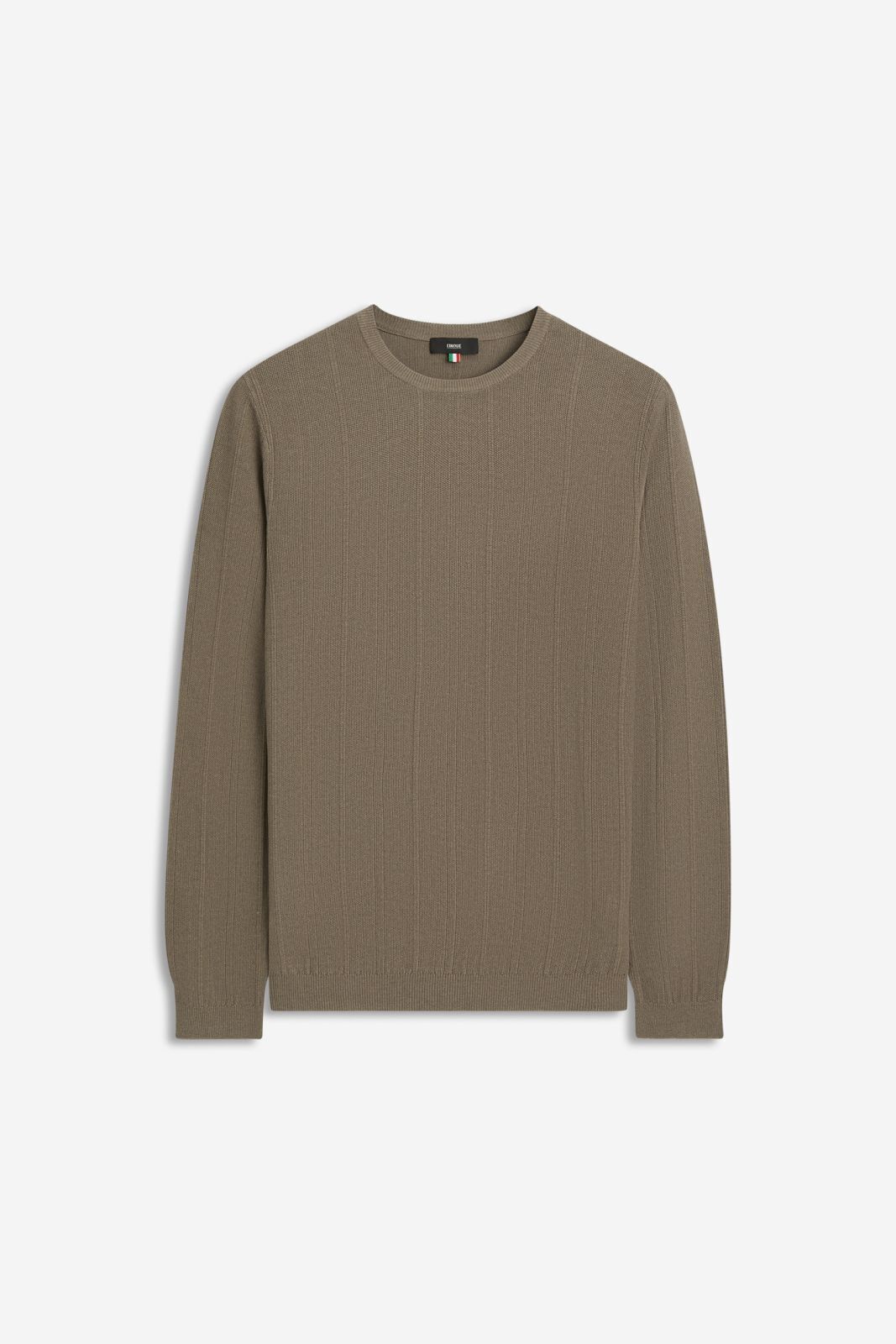 Pullover, Kragenlos, Kleidungsstück, Rippenstrick, Beige