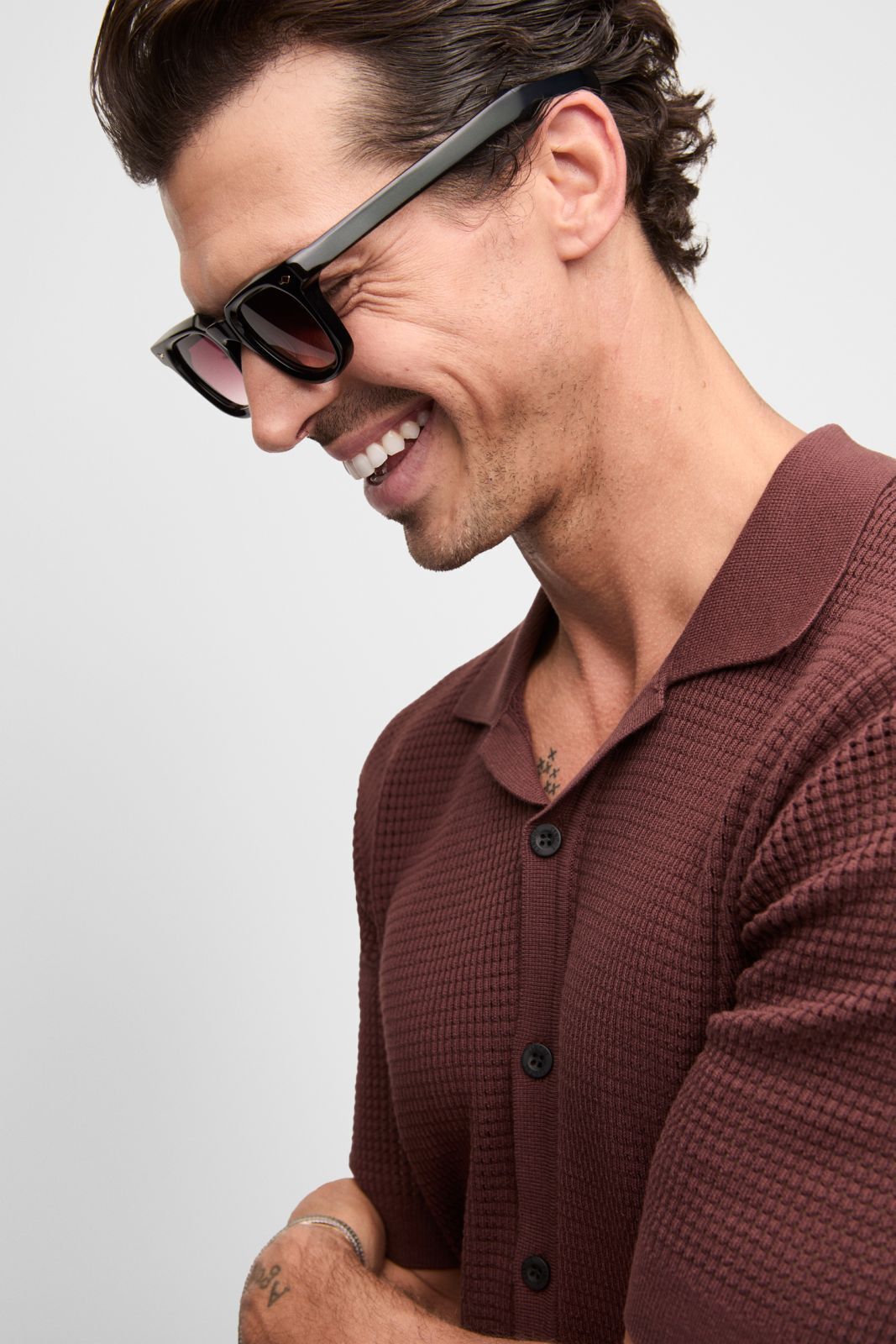 Gesicht, Kopf, Person, Lächeln, Sonnenbrille